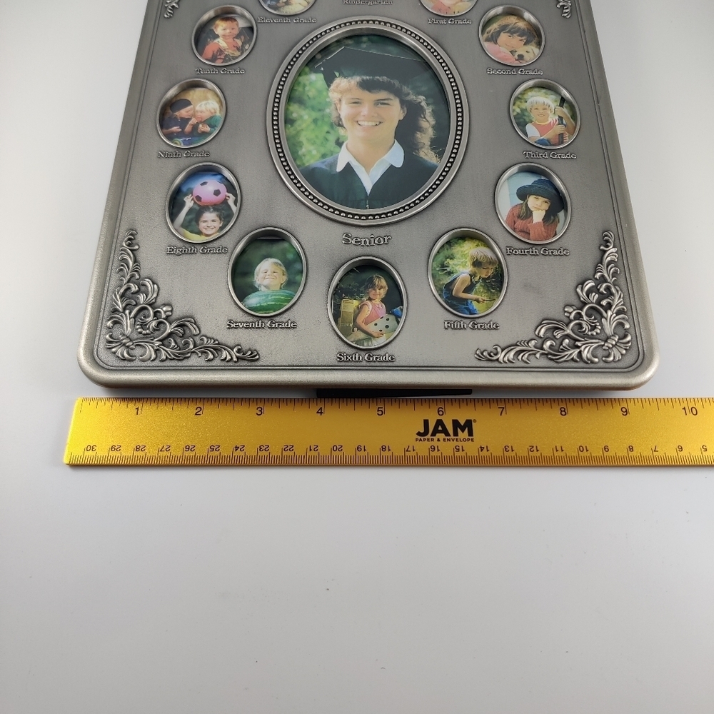 Pewter School Photo Frame - Picture 4 of 7